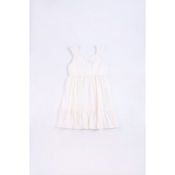 White Bow Dress