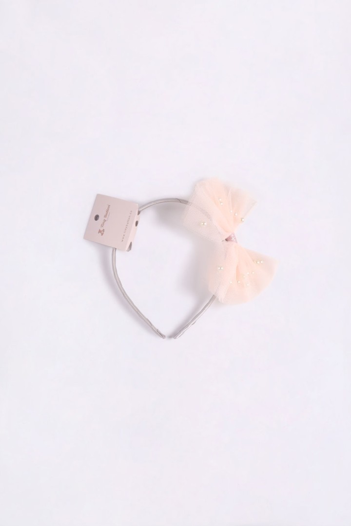 Headband with Bow Appliqué