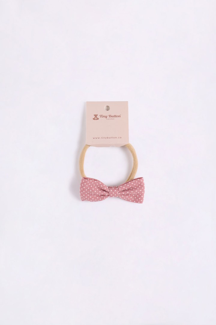 Headband with Bow Appliqué