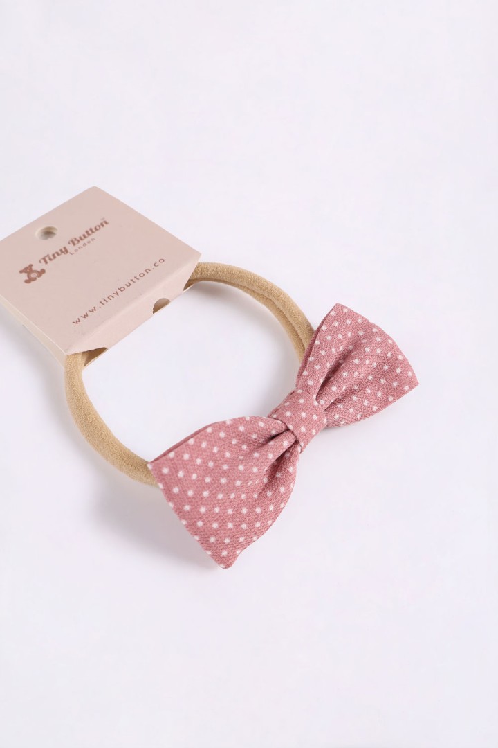 Headband with Bow Appliqué