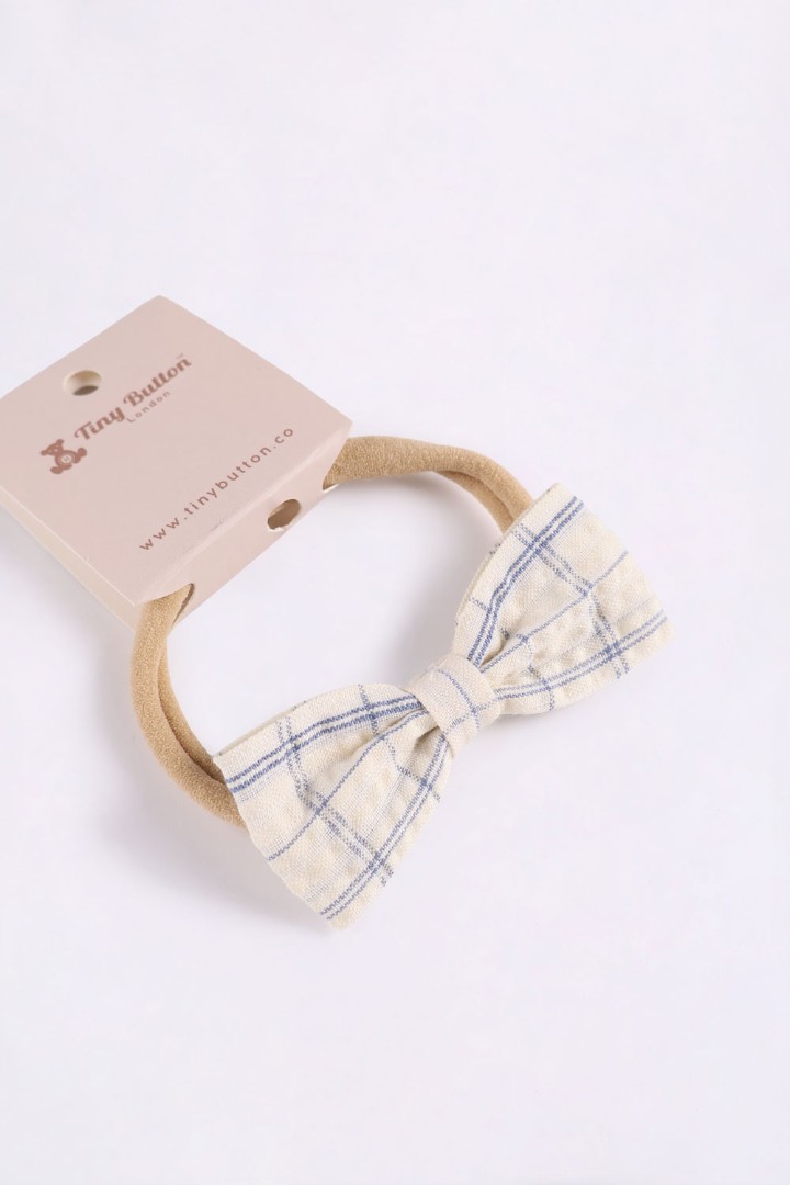 Headband with Bow Appliqué