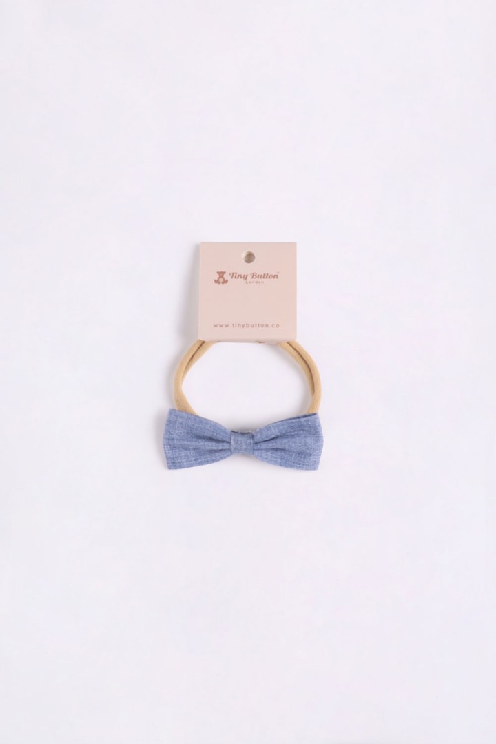 Headband with Bow Appliqué