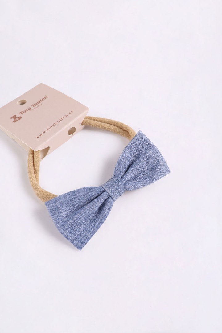 Headband with Bow Appliqué