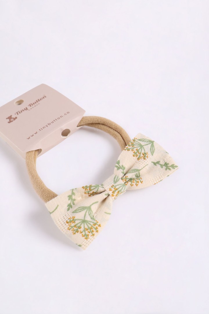 Headband with Bow Appliqué