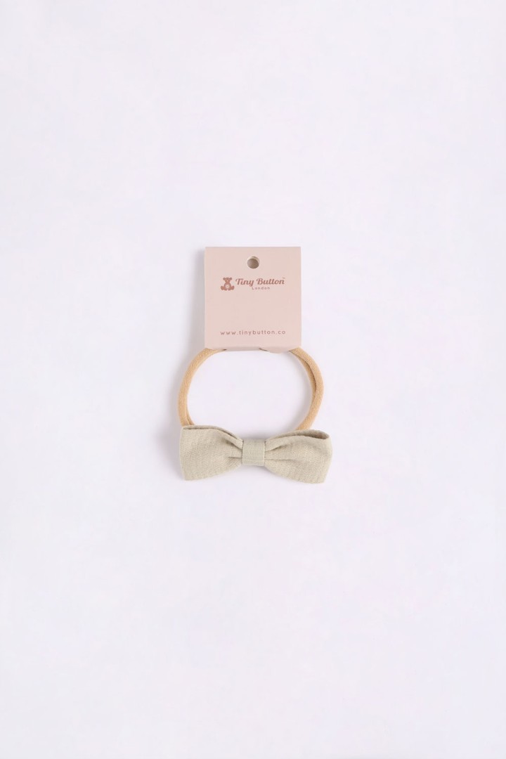 Headband with Bow Appliqué