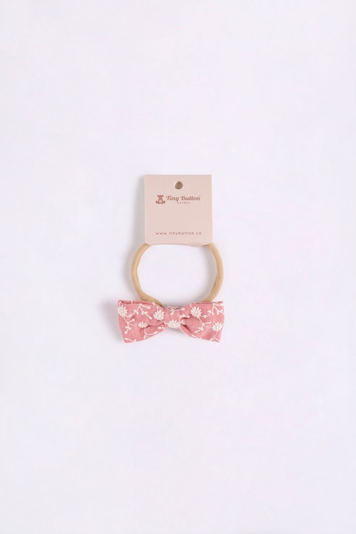 Headband with Bow Appliqué
