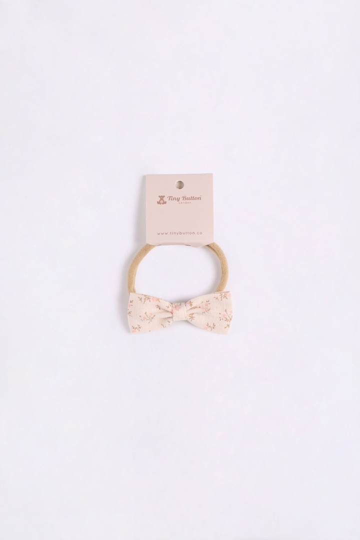 Headband with Bow Appliqué