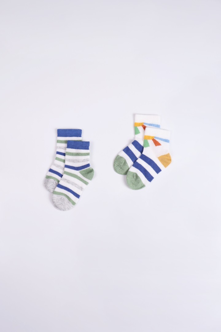 2-Pack of Graphic Socks