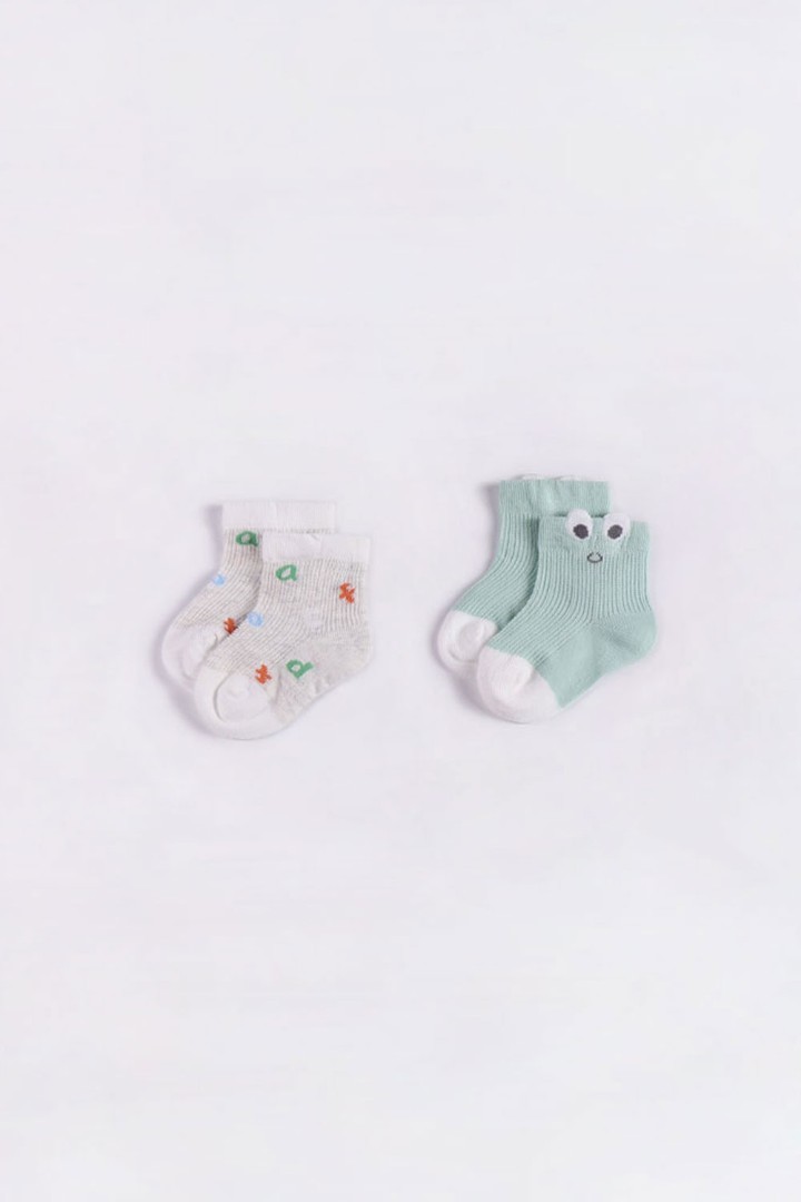 2-Pack of Graphic Socks