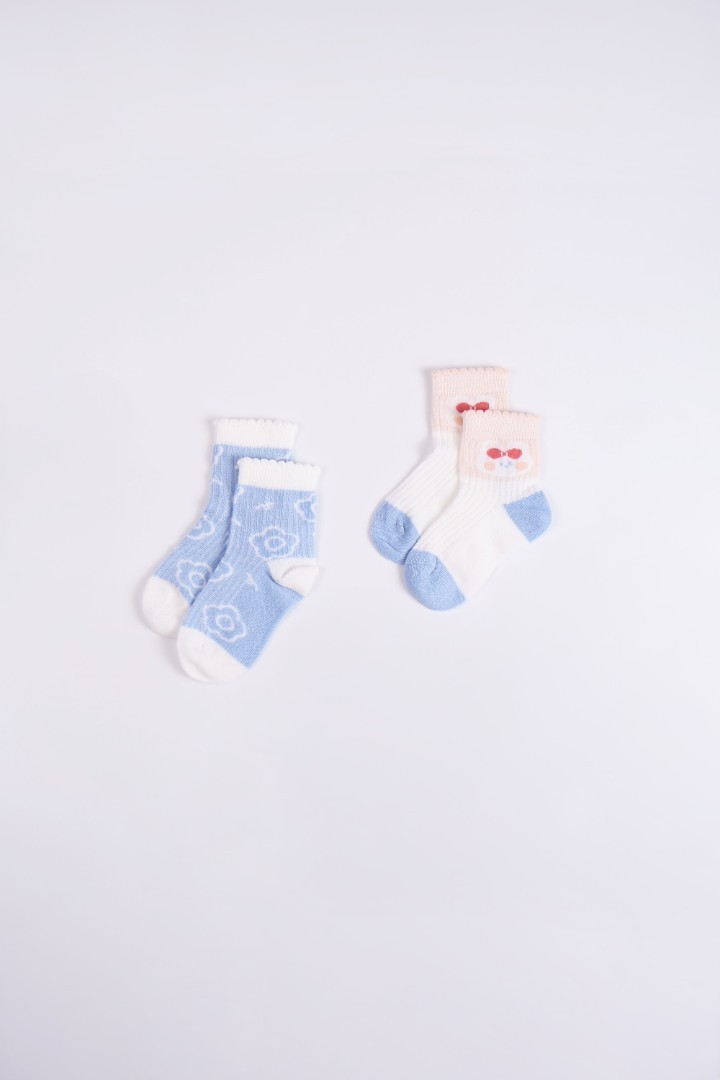 2-Pack of Graphic Socks