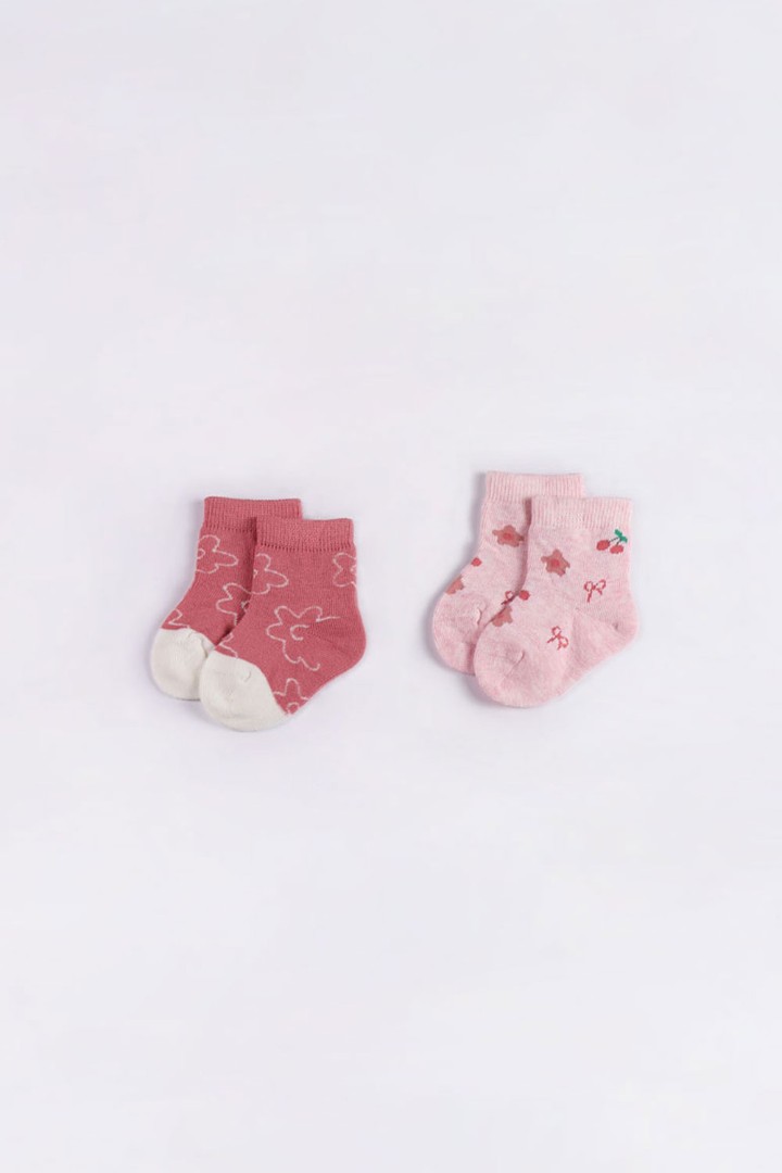 2-Pack of Graphic Socks