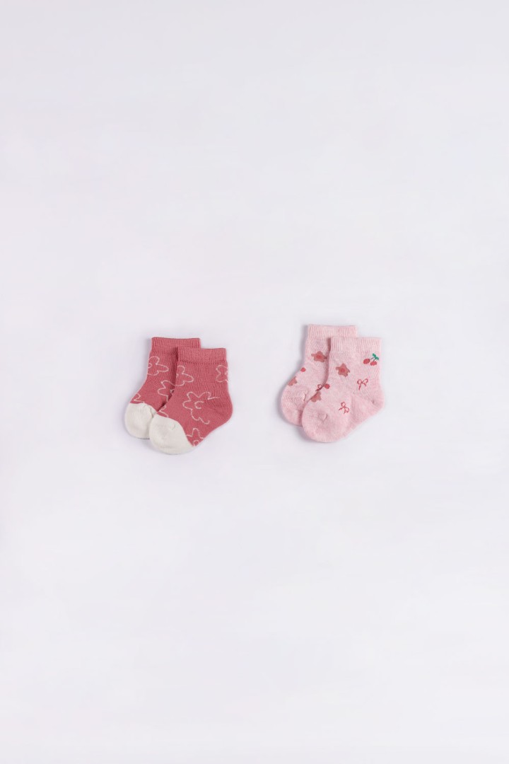 2-Pack of Graphic Socks