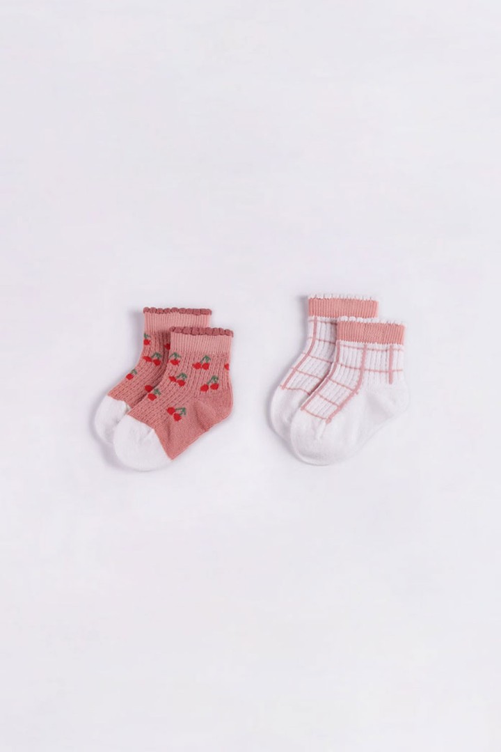 2-Pack of Graphic Socks