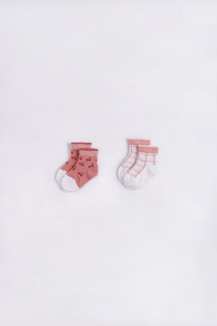 2-Pack of Graphic Socks