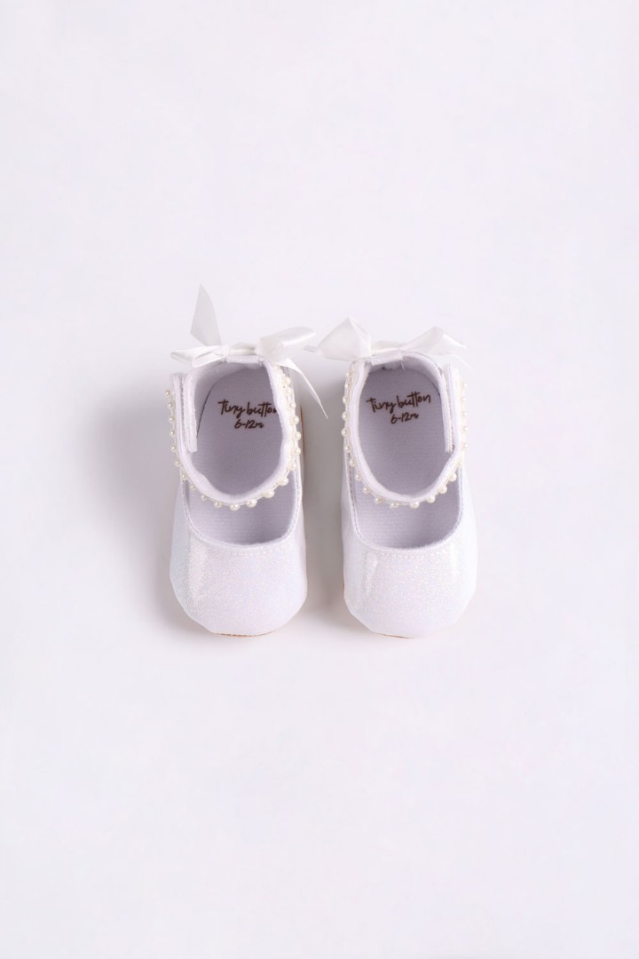 Ballerinas with Ribbon Appliqué