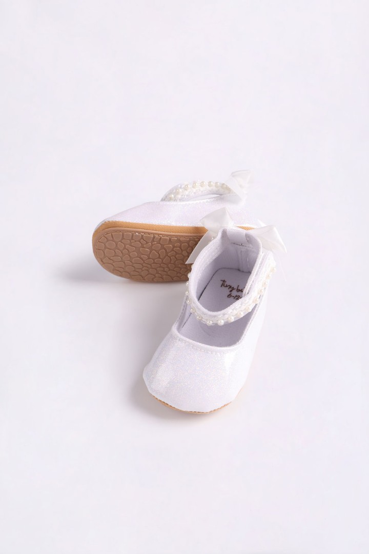 Ballerinas with Ribbon Appliqué