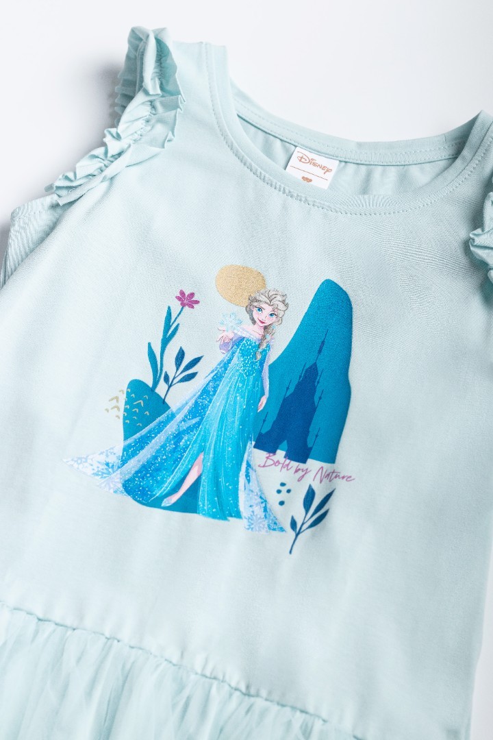 Frozen II © DISNEY Jersey Dress with Tulle