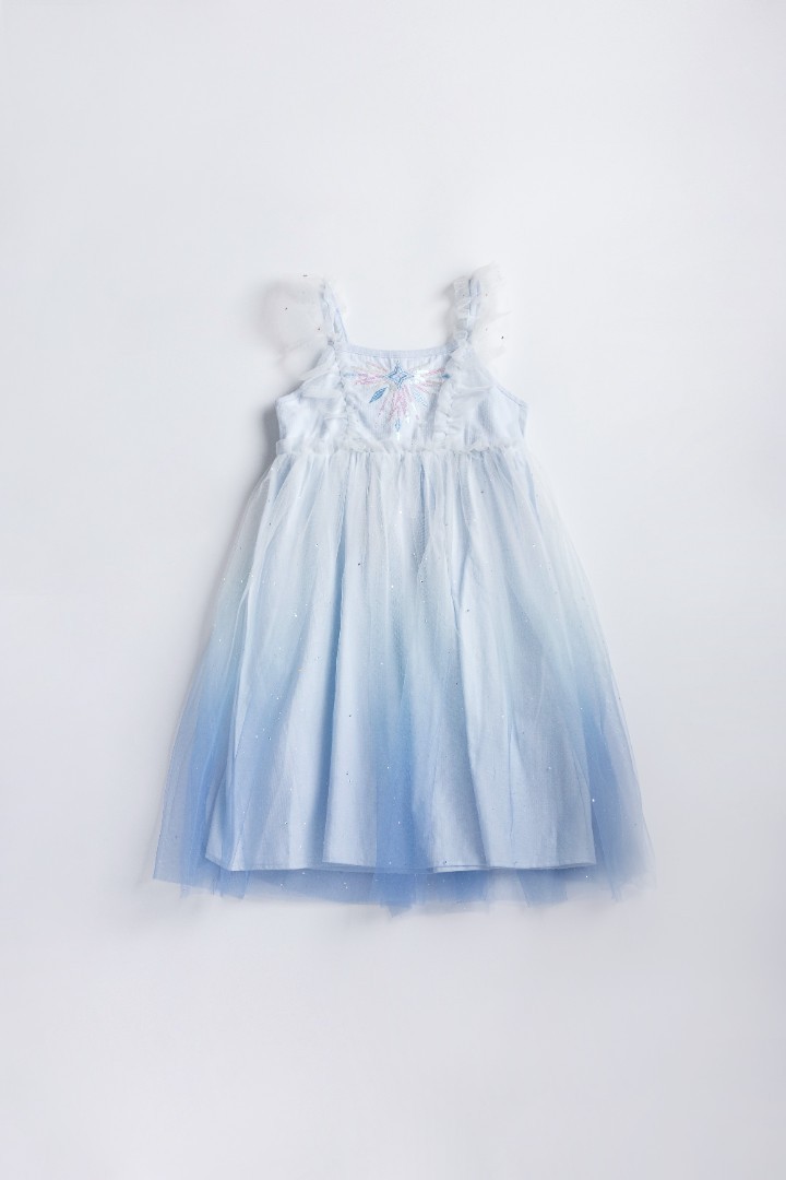 Frozen II © DISNEY Tulle Party Dress with Cape