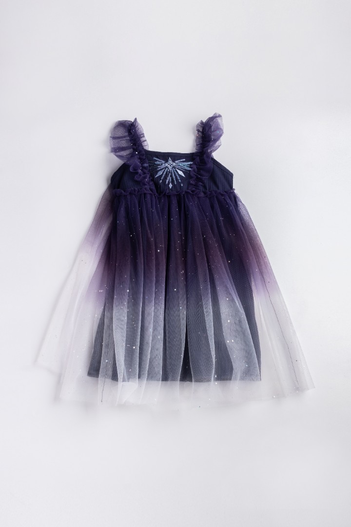 Frozen II © DISNEY Tulle Party Dress with Cape