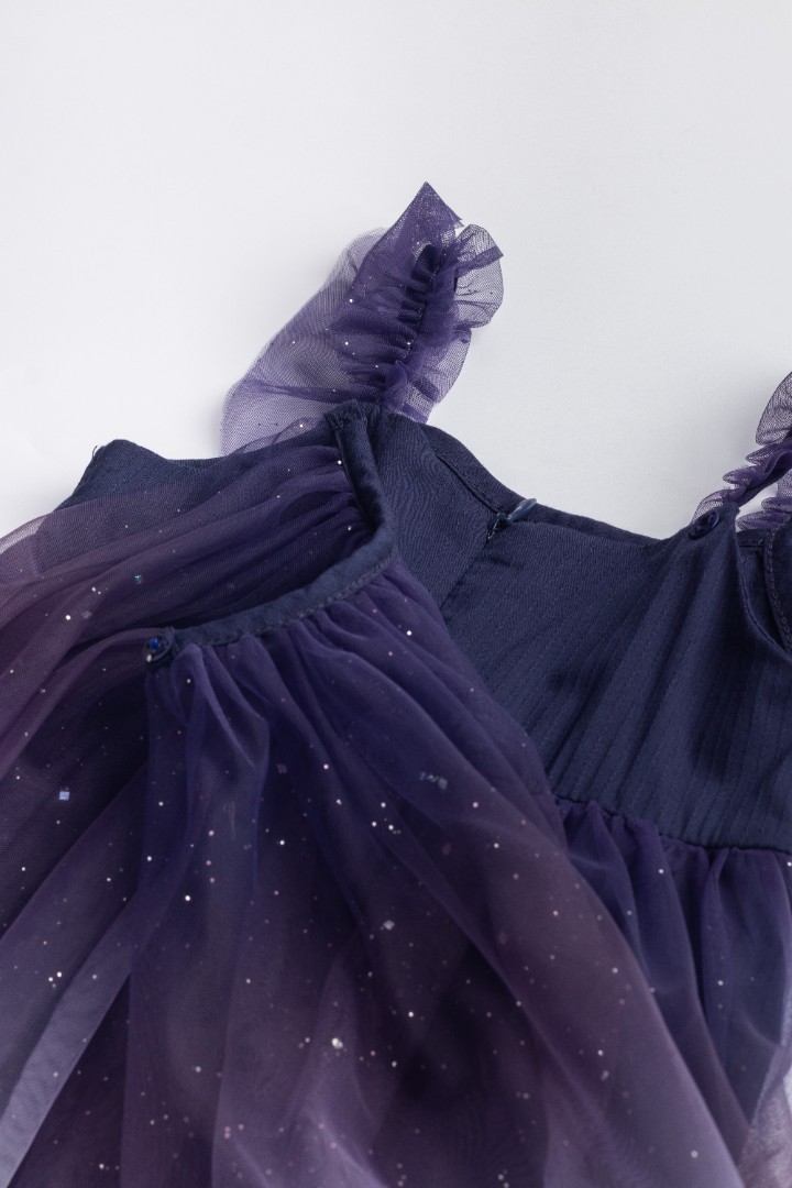 Frozen II © DISNEY Tulle Party Dress with Cape