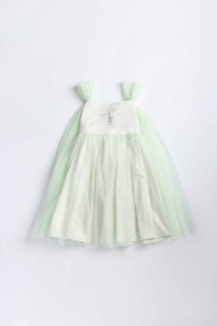 Frozen II © DISNEY Tulle Party Dress with Cape