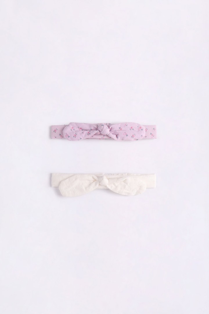 Headband with Bow Appliqué