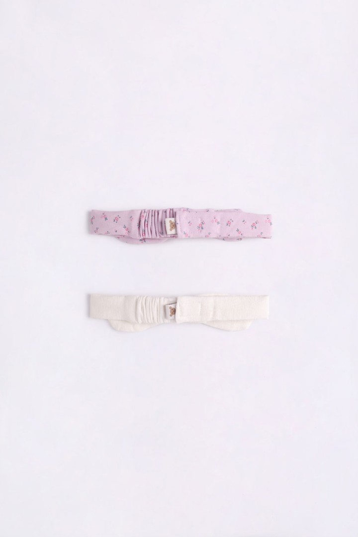 Headband with Bow Appliqué