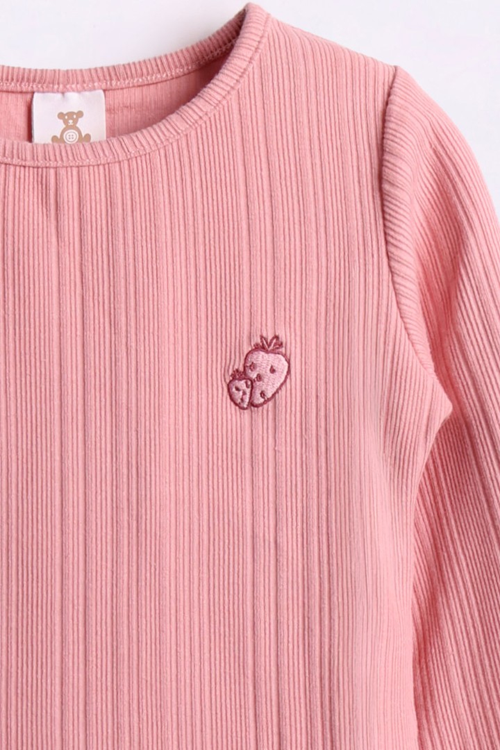 Long Sleeve Embroidered T-Shirt