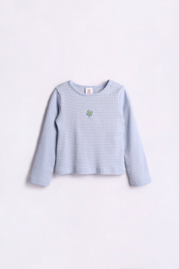 Long Sleeve Embroidered T-Shirt