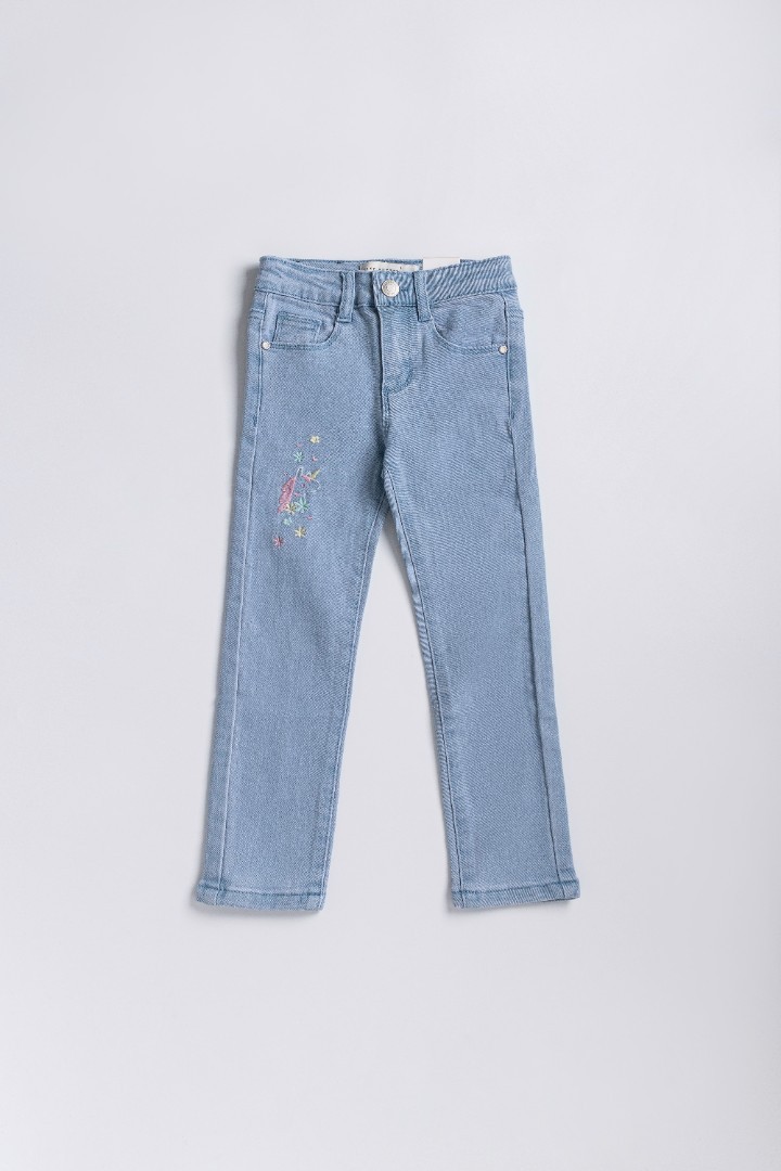 Skinny Jeans with Embroidery