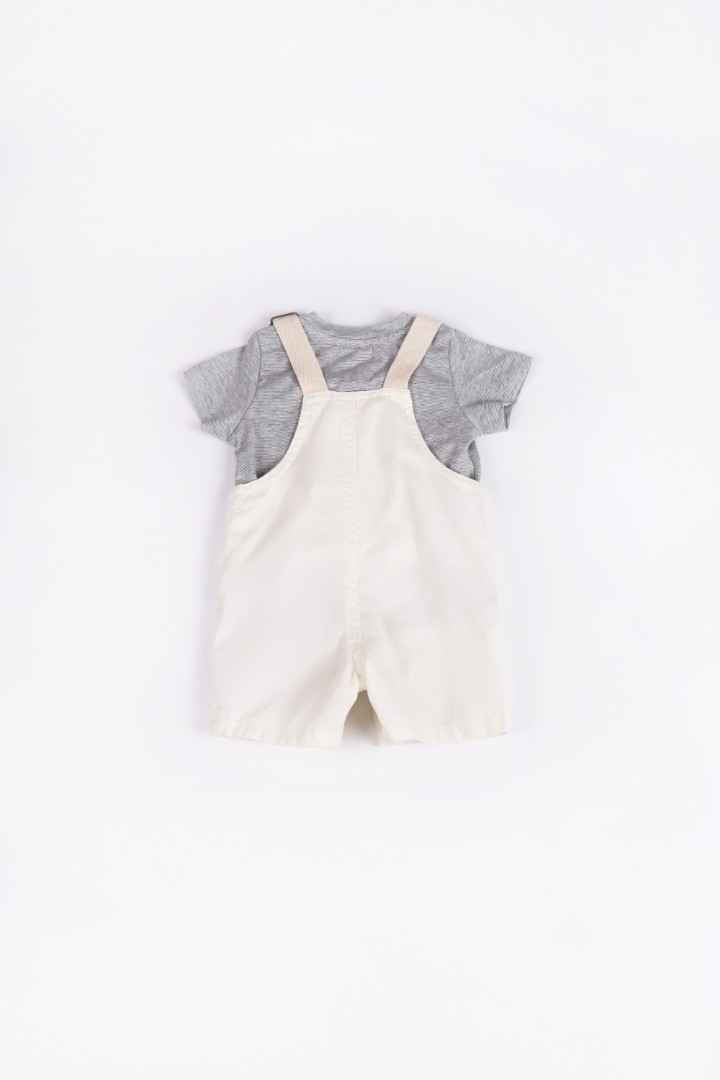 Embroidered Dungaree