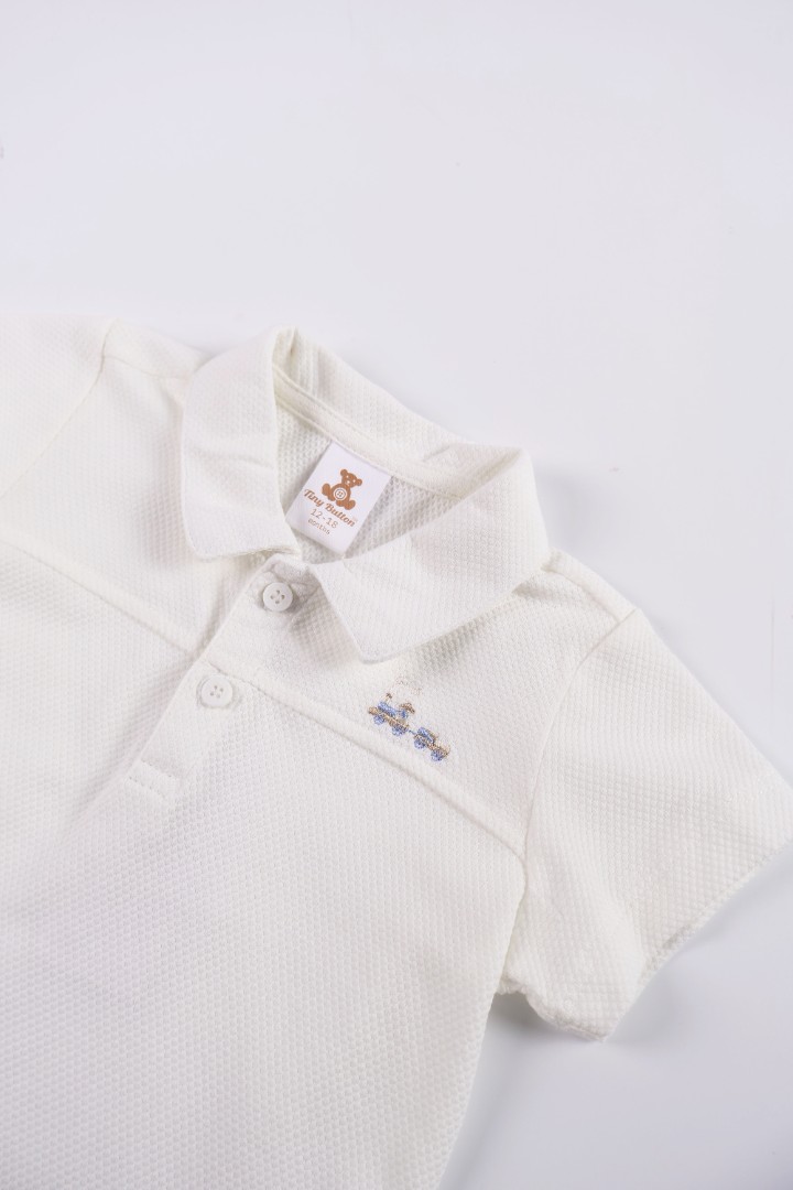 Polo Shirt with Embroidery 