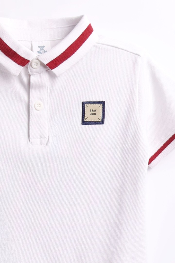 Polo Shirt with Embroidery