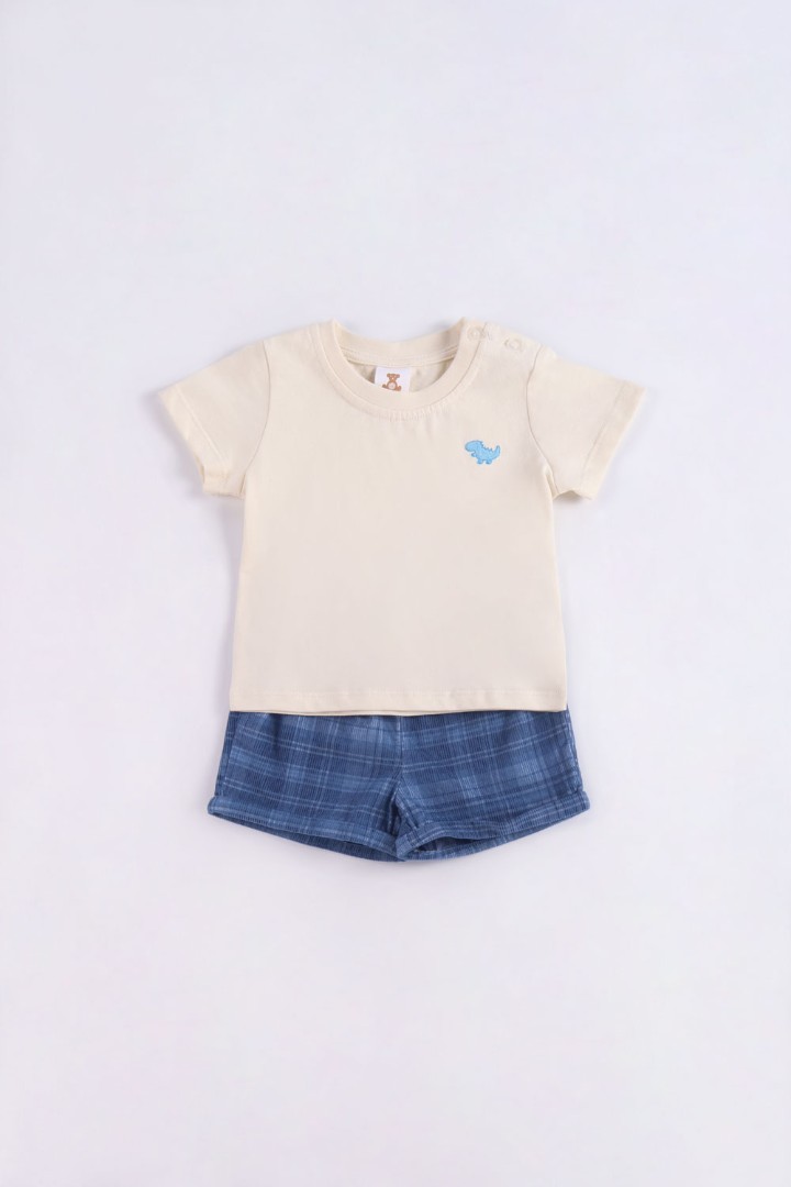 Embroidered Suit Set