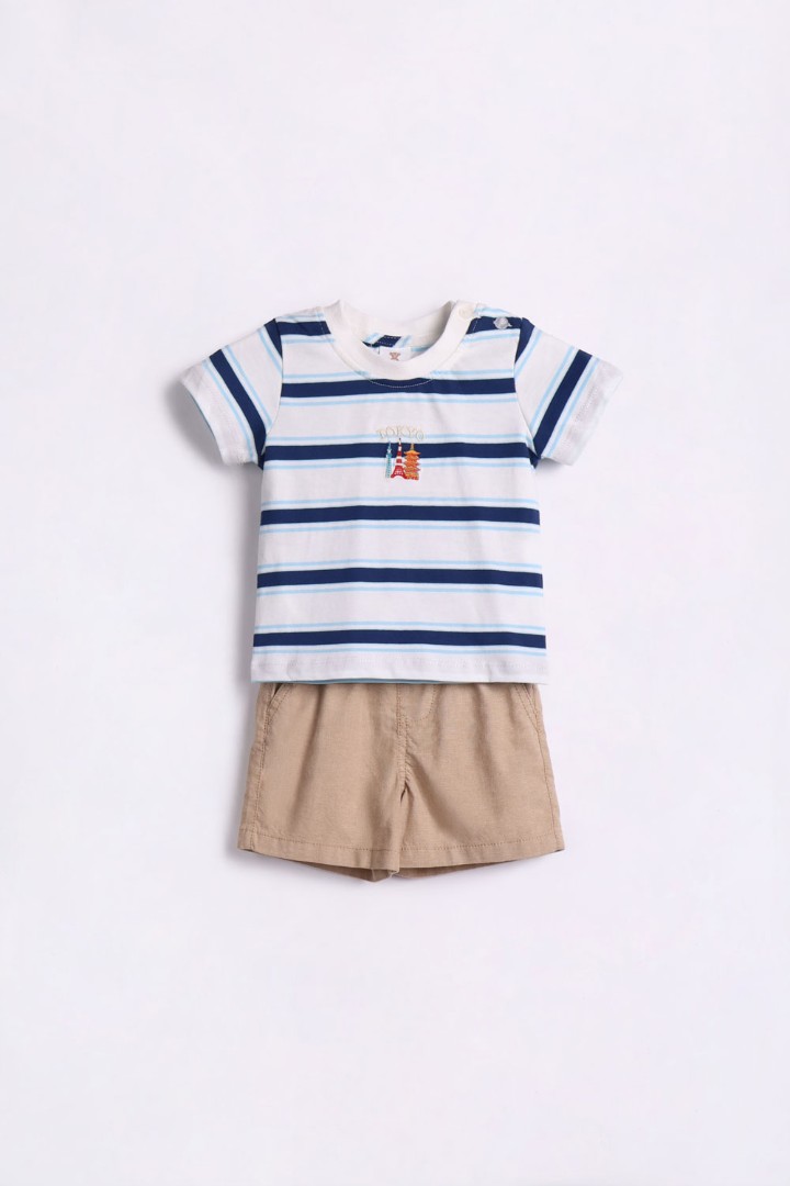 Striped Suit Set