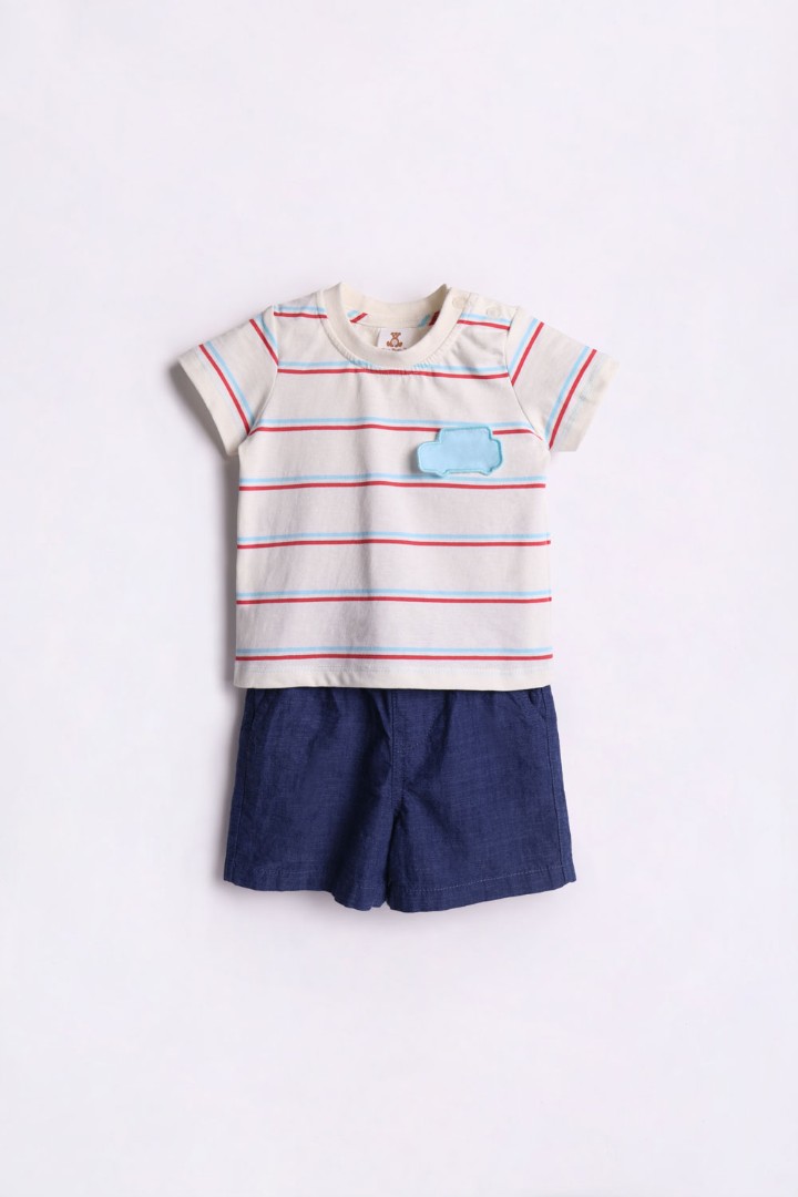 Striped Suit Set