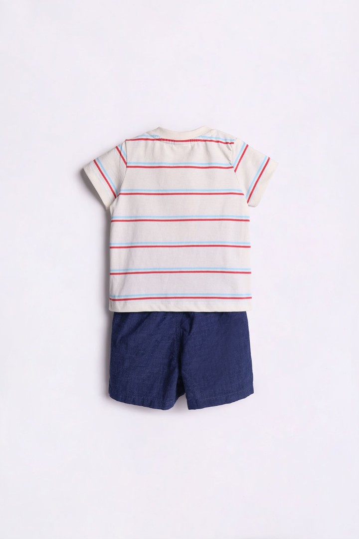 Striped Suit Set