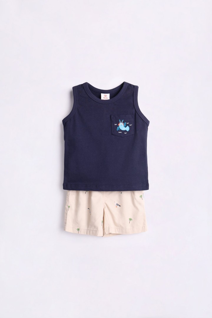 Tank Top Suit Set