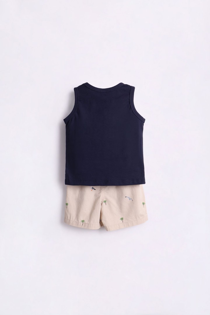 Tank Top Suit Set