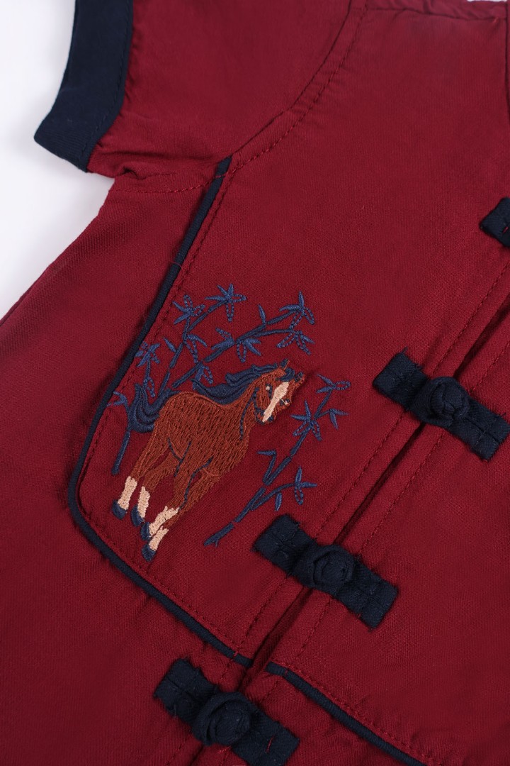Embroidered Samfu
