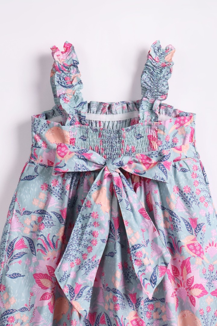 Tropical Print Dress
