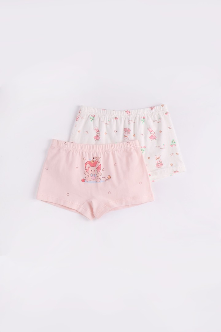2-Pack of Girls' Boxer