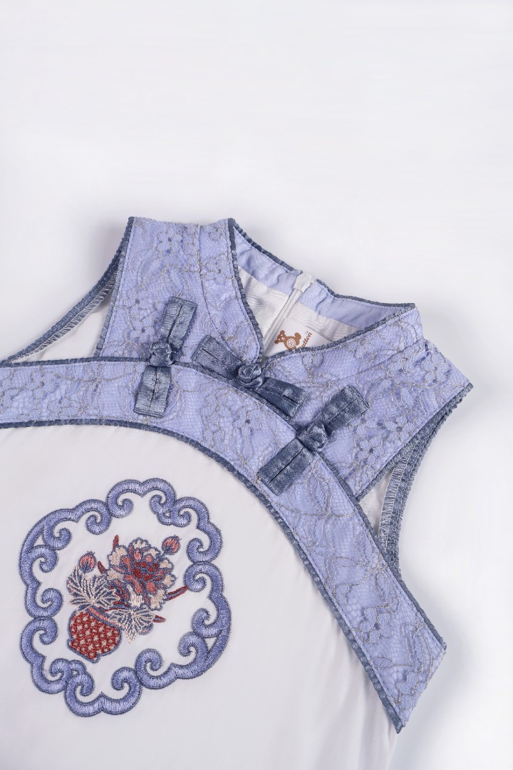 Embroidered Qipao Dress