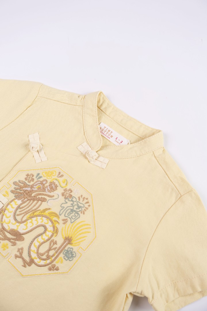 Embroidered Samfu Shirt