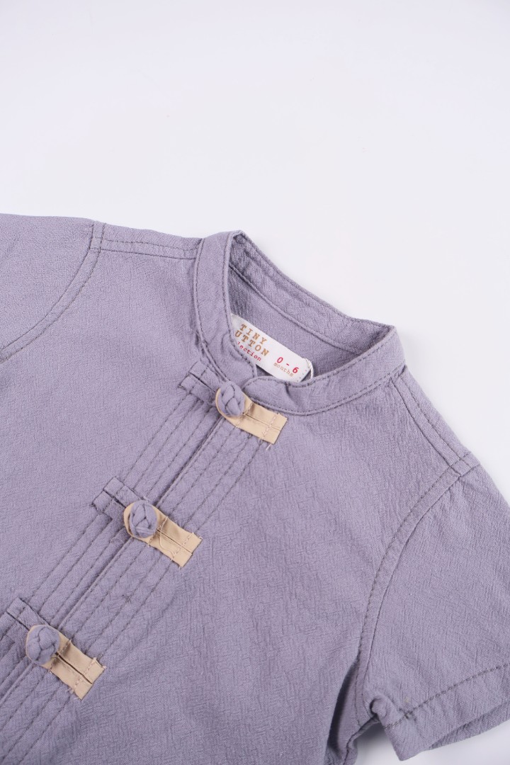 Embroidered Samfu Shirt