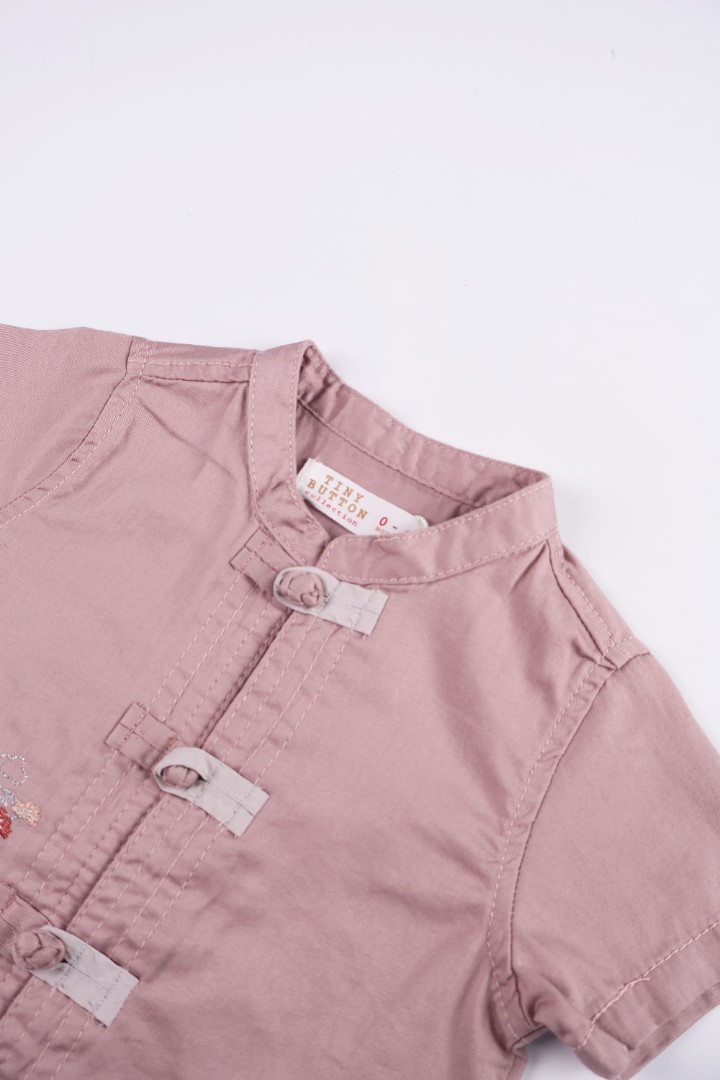 Embroidered Samfu Shirt