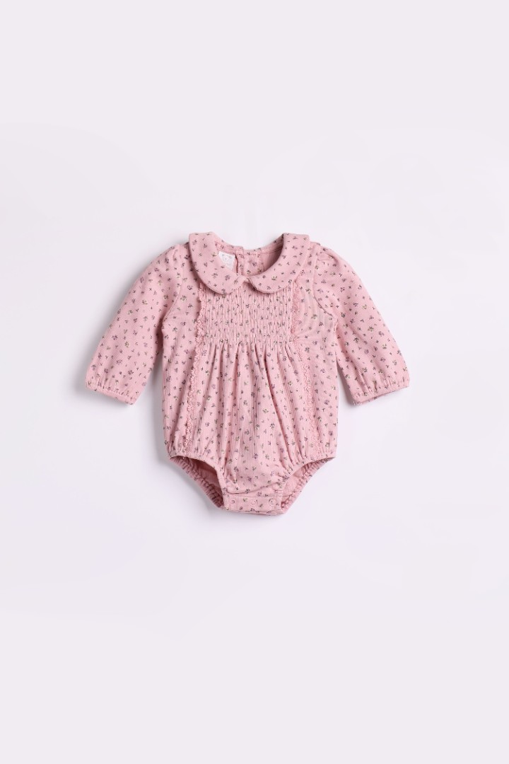 Peter-Pan Collared Romper