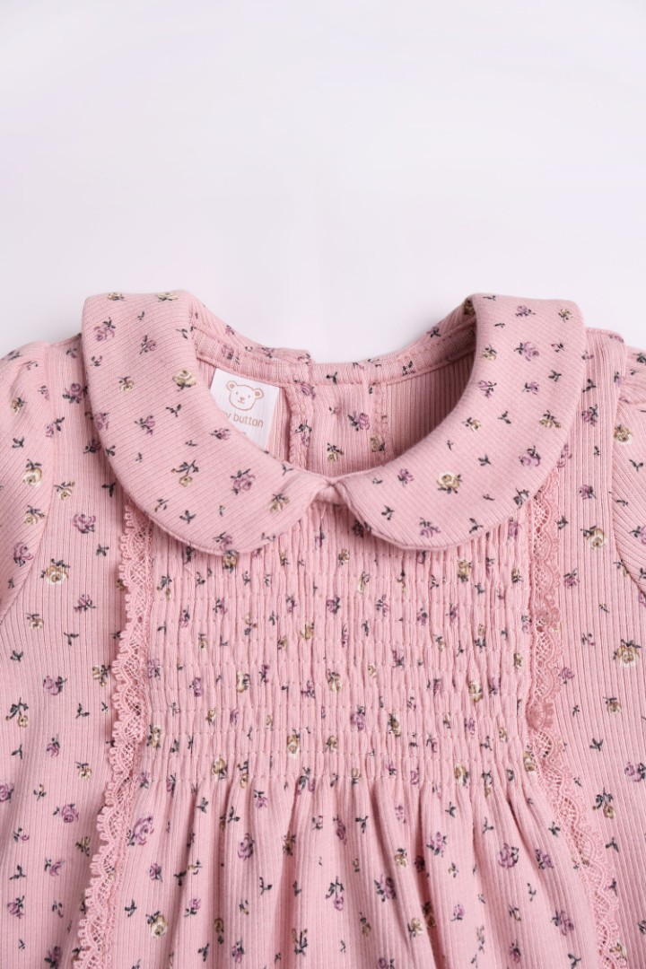 Peter-Pan Collared Romper