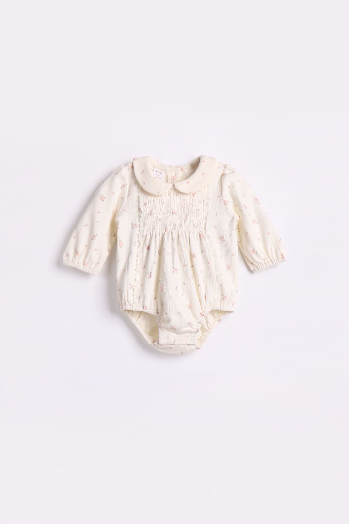 Peter-Pan Collared Romper