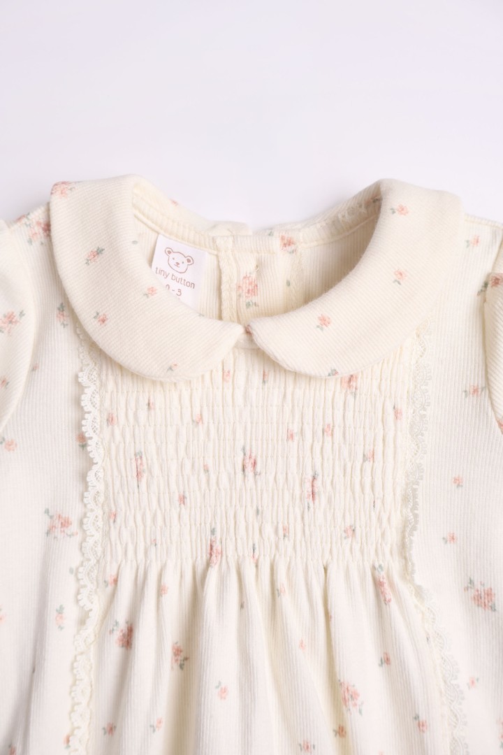 Peter-Pan Collared Romper